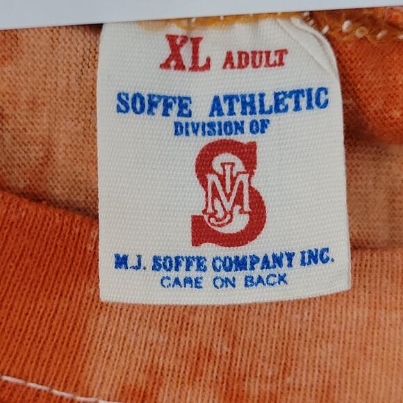 Vintage 80s Kowola Baseball Shirt Medium 20x28 Bleached USA - Picture 4 of 16